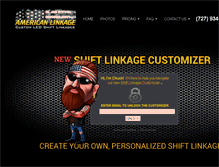 Tablet Screenshot of americanlinkage.com